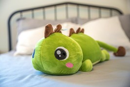 Play Pillow Green Dinosaur Stuffed animal Toy - £30.50 GBP