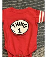 Dr. Seuss Thing 1 Universal Studios Sz Youth 12m - $13.54 CAD