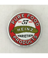 Two decorative round  magnets Heinz 57 pure food products by Ande Rooney - £15.77 GBP