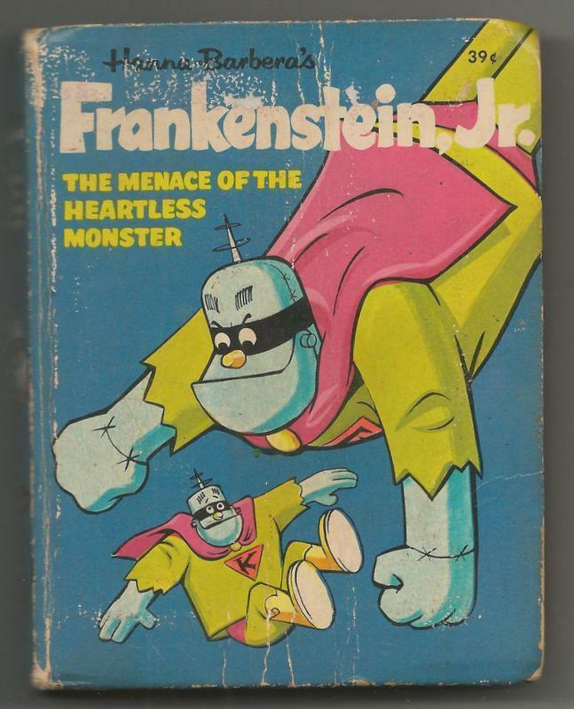 Primary image for Frankenstein Jr Hanna Barbera ORIGINAL Vintage 1968 Whitman Big Little Book 15