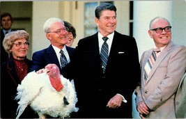 Annual Thanksgiving Live Turkey Presented to President Ronald Reagan 1983 (C13) - £4.36 GBP