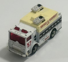 Matchbox 1991 Mack Auxiliary Power Truck MB229 Bridge &amp; Highway White Vi... - $4.94