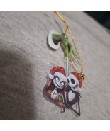 The Nightmare Before Christmas Jack &amp; Sally Christmas Tree Ornament Gren... - $4.50