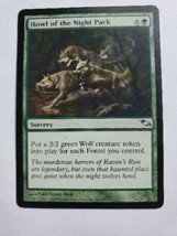 MTG Magic The Gathering Card Howl of the Night Pack Sorcery Green Shadowmoor - £5.92 GBP