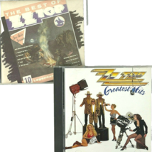 ZZ Top 2 CD Bundle Best Of Greatest Hits 70s &amp; 80s Legs Tush Sunglasses Gimme - £14.65 GBP