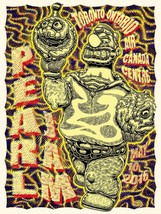 An item in the Entertainment Memorabilia category: Pearl Jam Poster Toronto May 10th 2016 Signed Numbered S/N