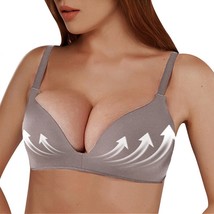 3 pieces Seamless Sexy Bra Woman Bra Underwear Style 2-Coffee 80A - $7.99