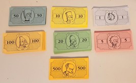 The Simpsons 2005 Monopoly Board Game Replacement Pieces: Money, Educational - £6.12 GBP