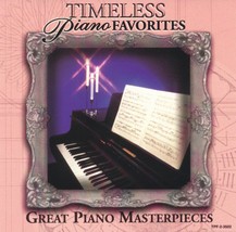 Great Piano Masterpieces - Timeless Piano Favorites Cd - £9.39 GBP