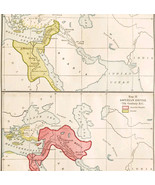 1929 Map Europe Orient Empire Expansion Egyptian Assyrian History DWY11 - €26,14 EUR