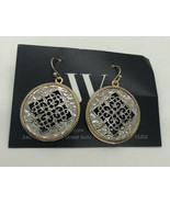 NEW Wantable Gold/Silver Tone Round Filigree Fish Hook Earrings - €11,51 EUR
