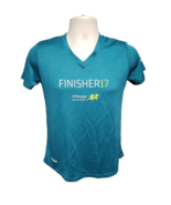 2017 JP Morgan Corporate Challenge Finisher Womens Small Green Jersey - €17,19 EUR