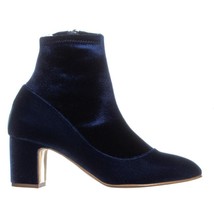 Rupert Sanderson Women Fernie Ankle Sock Bootie Sz US 8 EU 38 Blue Bonnet Velvet - $688.05