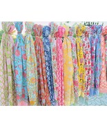 Hand Block Print Sarong Cotton Scarves Scarf Beach Cover Up Light Pareo ... - €13,54 EUR