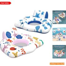 4-in-1 Inflatable Lounge Chairs for Pool, Beach &amp; Lake - Fun Summer Floa... - $31.63