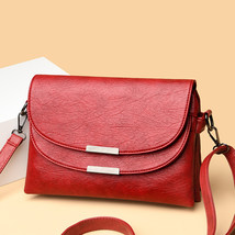 Fashionable Goods Triplets Small Square Bag Design Fan Double Cover Crossbody Wo - £39.96 GBP