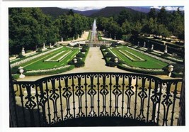Spain Postcard Segovia Palacio Real De La Granja De San Ildefonso Royal Bedroom - £2.36 GBP
