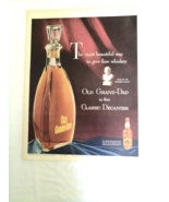 1953 Color Ad Old Grand-Dad Whiskey &quot;In This Classic Decanter&quot; - $184.10 MXN