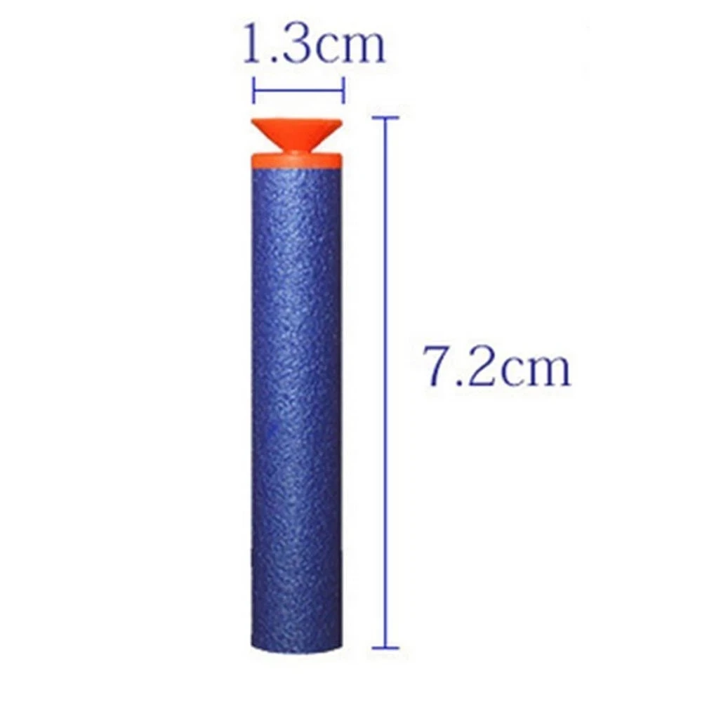 Sporting Boys Toy High Quality 7.2cm Refill Darts Toy A Bullets Blue A Bullets F - £41.08 GBP