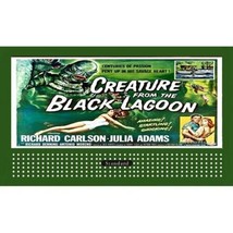 LIONEL STYLE BILLBOARD GLOSSY INSERT CREATURE FROM THE BLACK LAGOON - $6.99