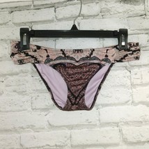 Victoria’s Secret Womens Small S The Knockout Bikini Multi Color Multi Print  - £14.10 GBP