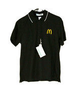 McDONALDS Employee Uniform Polo Shirt Black Women&#39;s Size XL NWT BWHT - £10.72 GBP