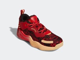 Adidas Men&#39;s D.O.N CA Chinese New Year Basketball Shoes GY0328 Red/Gold - $107.25+
