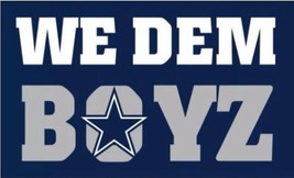 Dallas Cowboys We Dem Boys Flag 3X5 Ft Polyester - £12.61 GBP