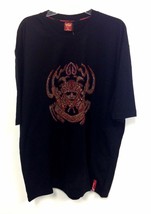 NWT Men&#39;s PG Jeans Mayan Skull Cross Black Graphic Tee Shirt Top - $7.99