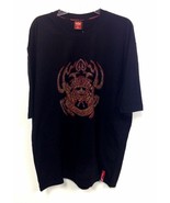 NWT Men&#39;s PG Jeans Mayan Skull Cross Black Graphic Tee Shirt Top - £6.28 GBP