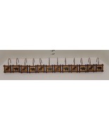 Set of 12 Shower Curtain Hooks Bear Moose Rustic Brown - $455.18 MXN