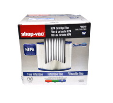 Shop Vac Gore CleanStream Fine Filtration HEPA Cartridge Filter Type W 9... - £72.42 GBP