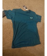 Nwt Eighty Gratuit Votre Esprit Papillon Bleu Sarcelle T-Shirt # Sz = 10 12 - $29.93 CAD