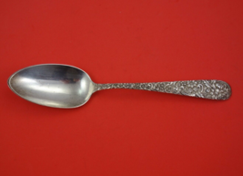 Repousse by Jacobi and Jenkins Sterling Silver Serving Spoon 8 5/8&quot; - £101.85 GBP