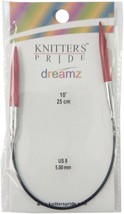 Knitter's Pride-Dreamz Fixed Circular Needles 10"-Size 8/5mm - $12.49