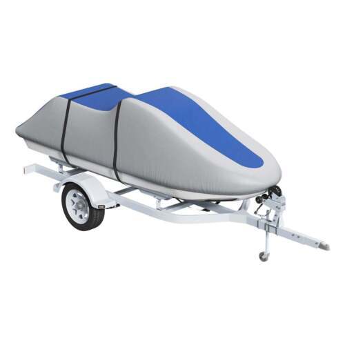 Jet Ski Cover, 126"-135" Trailerable Waterproof PWC Cover, Heavy-duty 600D Marin