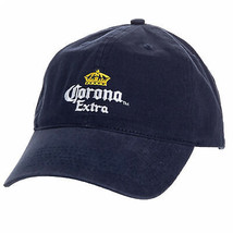 Corona Extra Royal Blue Adjustable Strapback Dad Hat Blue - £18.86 GBP