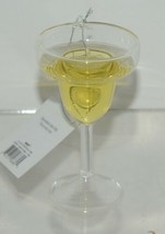 Ganz EX29970 Merry Margarita Glass Clear Yellow Liquid Ornament image 2