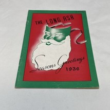 The Long Ash Season&#39;s Greetings Issue December 1936 Tobacco Magazine KG JD - $19.79