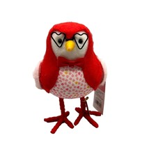 Fledge 2023 Valentines Wondershop Red Fabric Bird Valentine Target Glasses Gift - $14.84