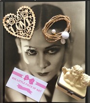 GO FOR GOLD Long Stacking Wrap Bracelet Gold Swarovski Crystals Layering... - $42.90