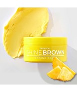 BYROKKO Original Shine Brown Tropical Tanning Cream 150 ml, Premium Tan ... - £19.58 GBP