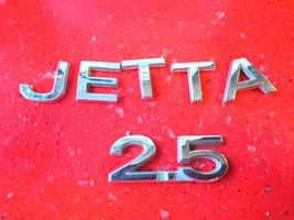 Volkswagen Jetta 2.5 chrome SEDAN 2006-2010 WAGON Rear Emblem Decal OEM ... - £10.60 GBP
