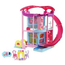 Barbie Dollhouse, Chelsea Playhouse with Transforming Areas &amp; 20+ Pieces, Includ - £47.44 GBP