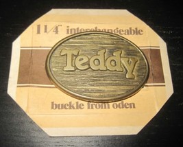 Vintage ODEN &quot;TEDDY&quot; Buckle - £18.42 GBP