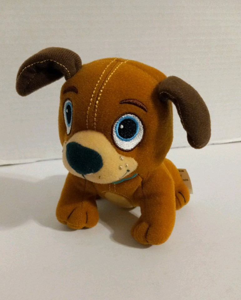 Disney Doc McStuffins Brown Dog Findo  Bandaid Collar 5&quot; Plush Stuffed A... - $8.90