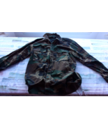 GREEK GREECE VINTAGE 1990s BDU WOODLAND TACTICAL COMBAT JACKET UNIFORM M... - $507.41 MXN