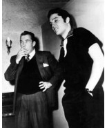 Elvis Presley rare pose with Ed Sullivan smoking cigarette c.1960&#39;s 16x2... - $34.16 CAD