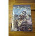 The Battle Of Five Armies The Hobbit 2014 Board Game Rulebook Only - $39.59