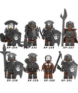 8pcs/set Uruk-hai army - Battle of Helm&#39;s Deep The Lord Of The Rings Min... - $16.99